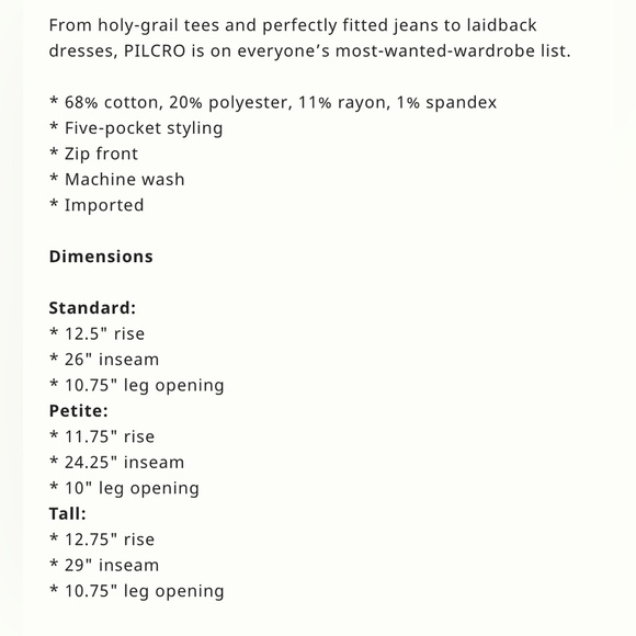 Anthropologie The Skipper High-Rise Crop Wide-Leg Jeans by Pilcro New - Picture 5 of 11